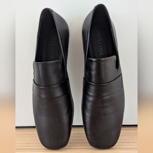 Iris & Ink Black Leather Shoes Made In Portugal